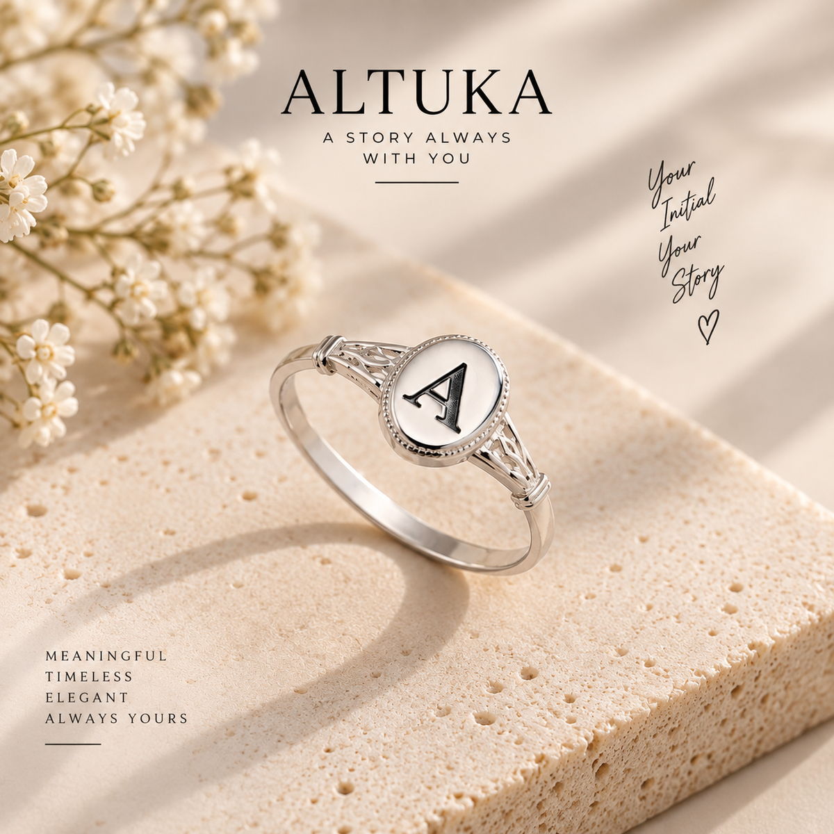 Personalized Initial Ring