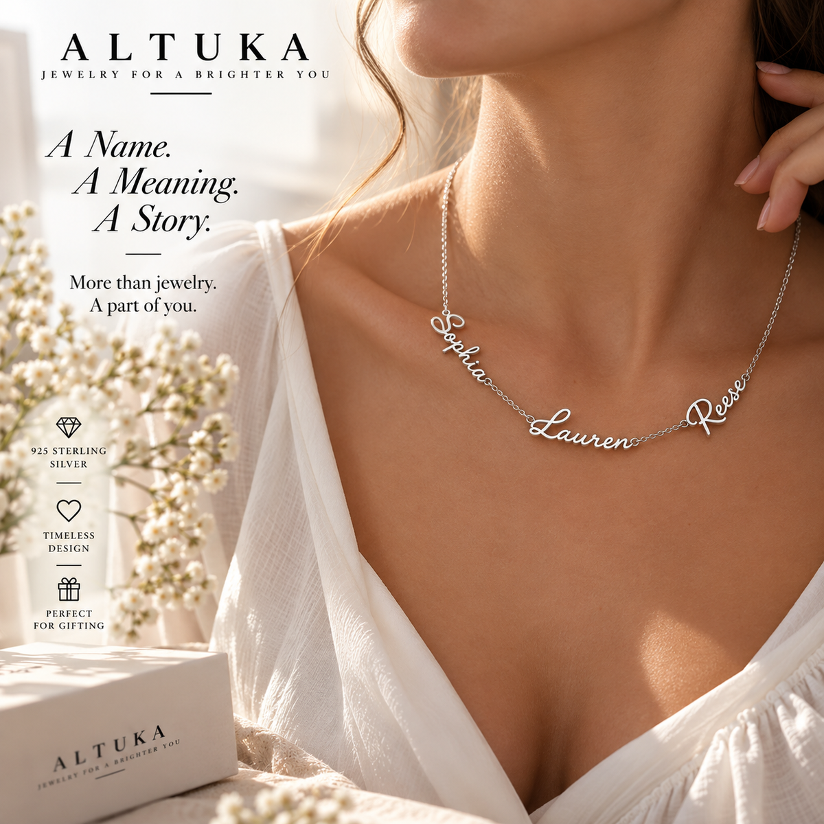 Classic Custom Name Necklace