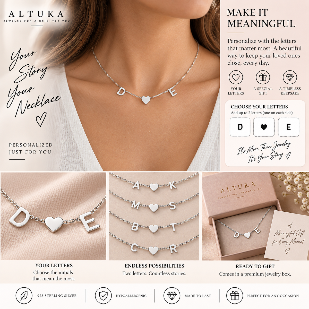 Personalized Initial Necklace