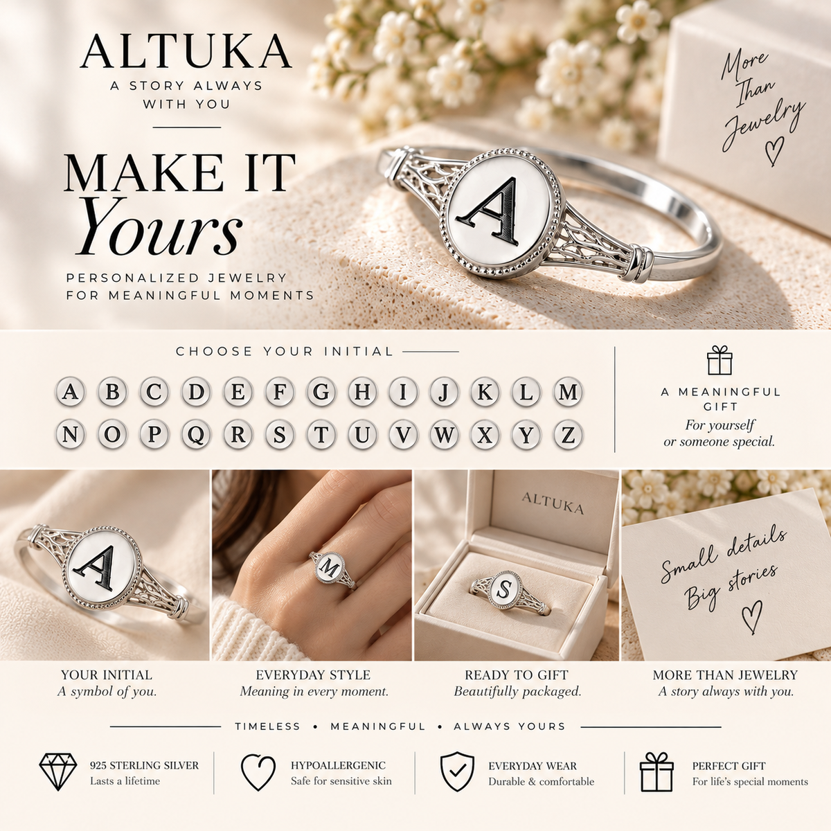 Personalized Initial Ring