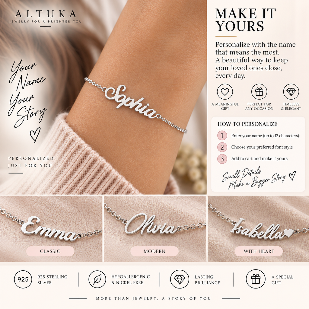 Personalized Name Bracelet