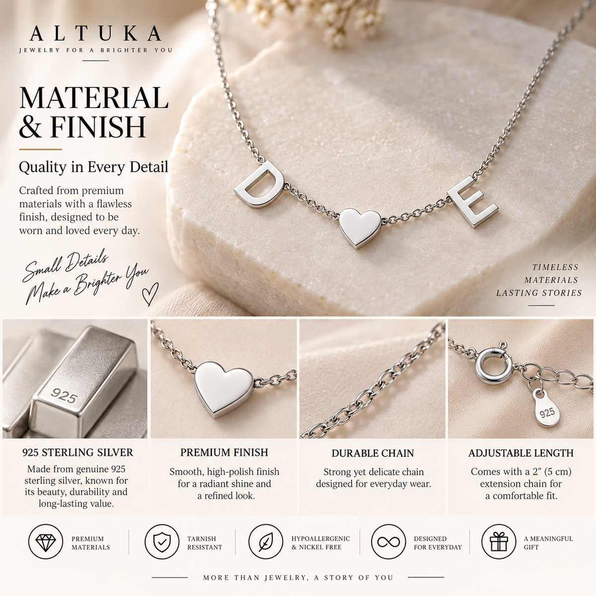 Personalized Initial Necklace
