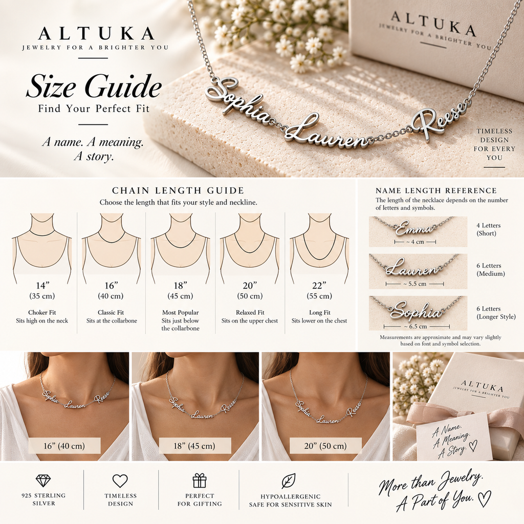 Classic Custom Name Necklace